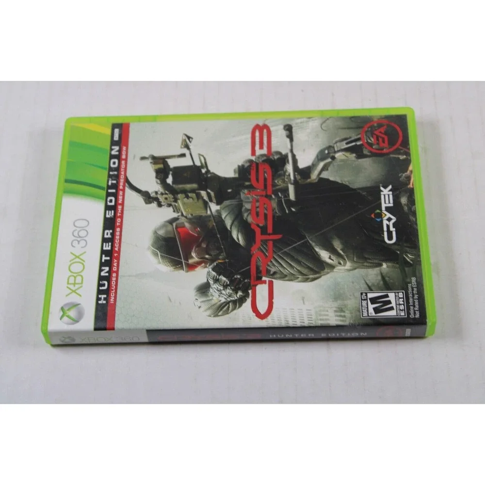 Crysis 3 Hunter Edition (Microsoft Xbox 360, 2013) Authentic, tested